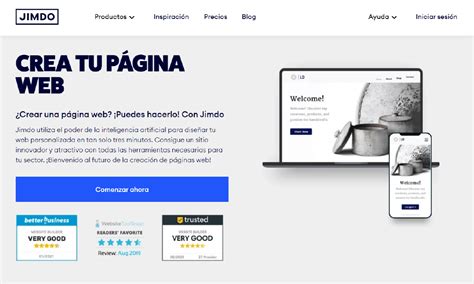 pagina web jimdo